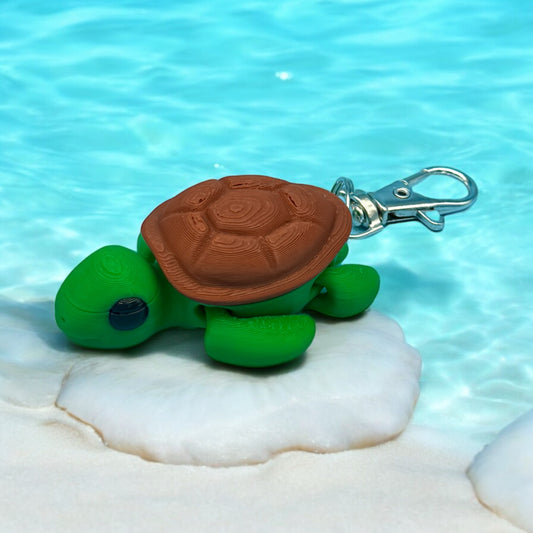 Baby Turtle Bag Charm