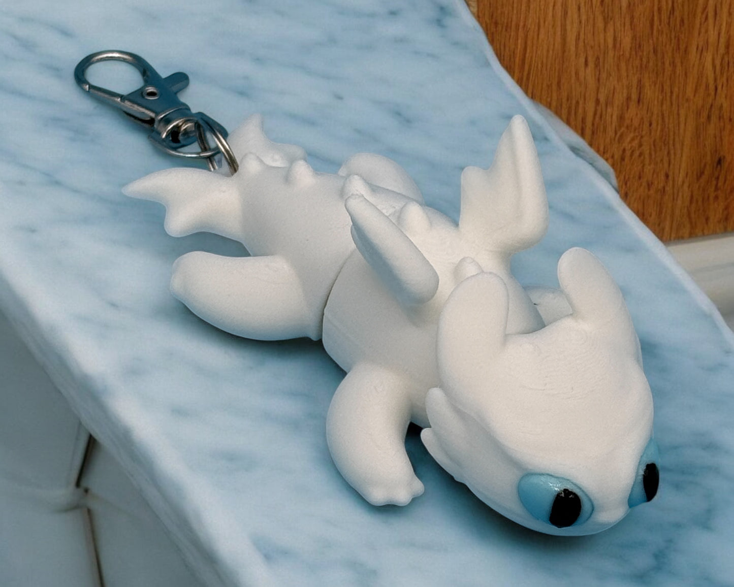 Light Fury Bag Charm