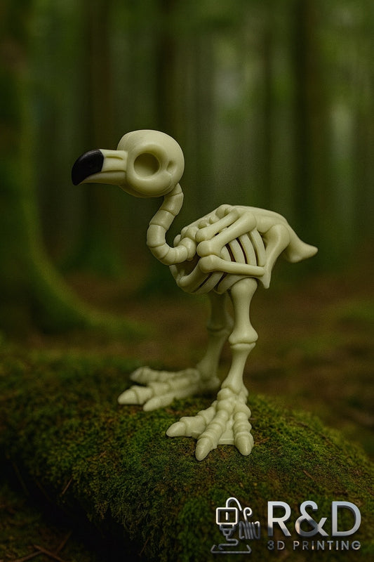 Skeleton Flamingo