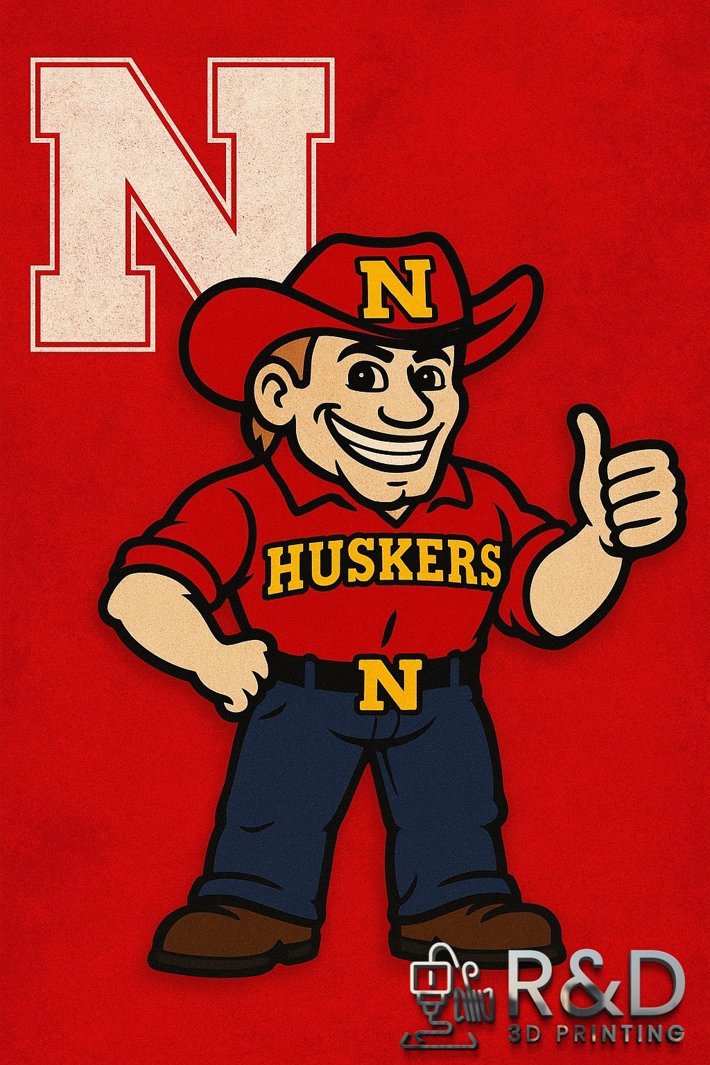 Herbie Husker Magnet
