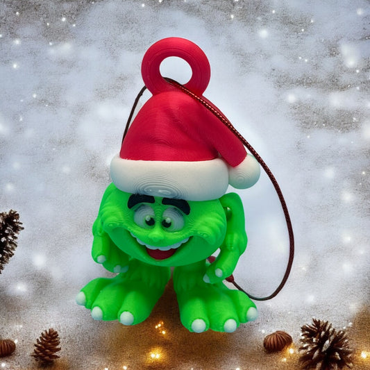 Baby Grinch Ornament