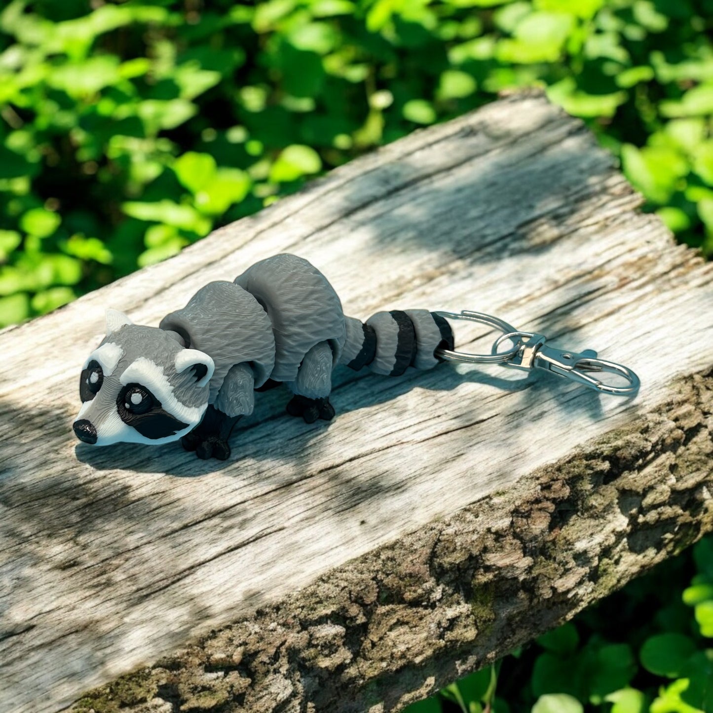 Mini Racoon Bag Charm