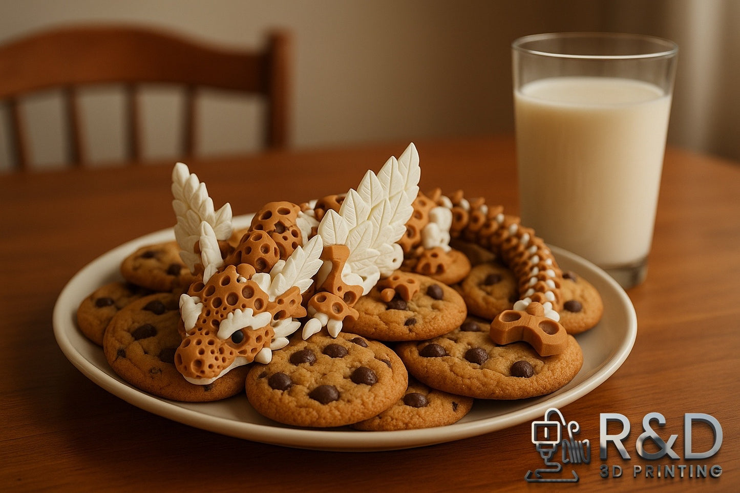 Chocolate Chip Cookie Dragon