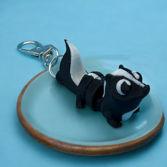 Mini Skunk Bag Charm