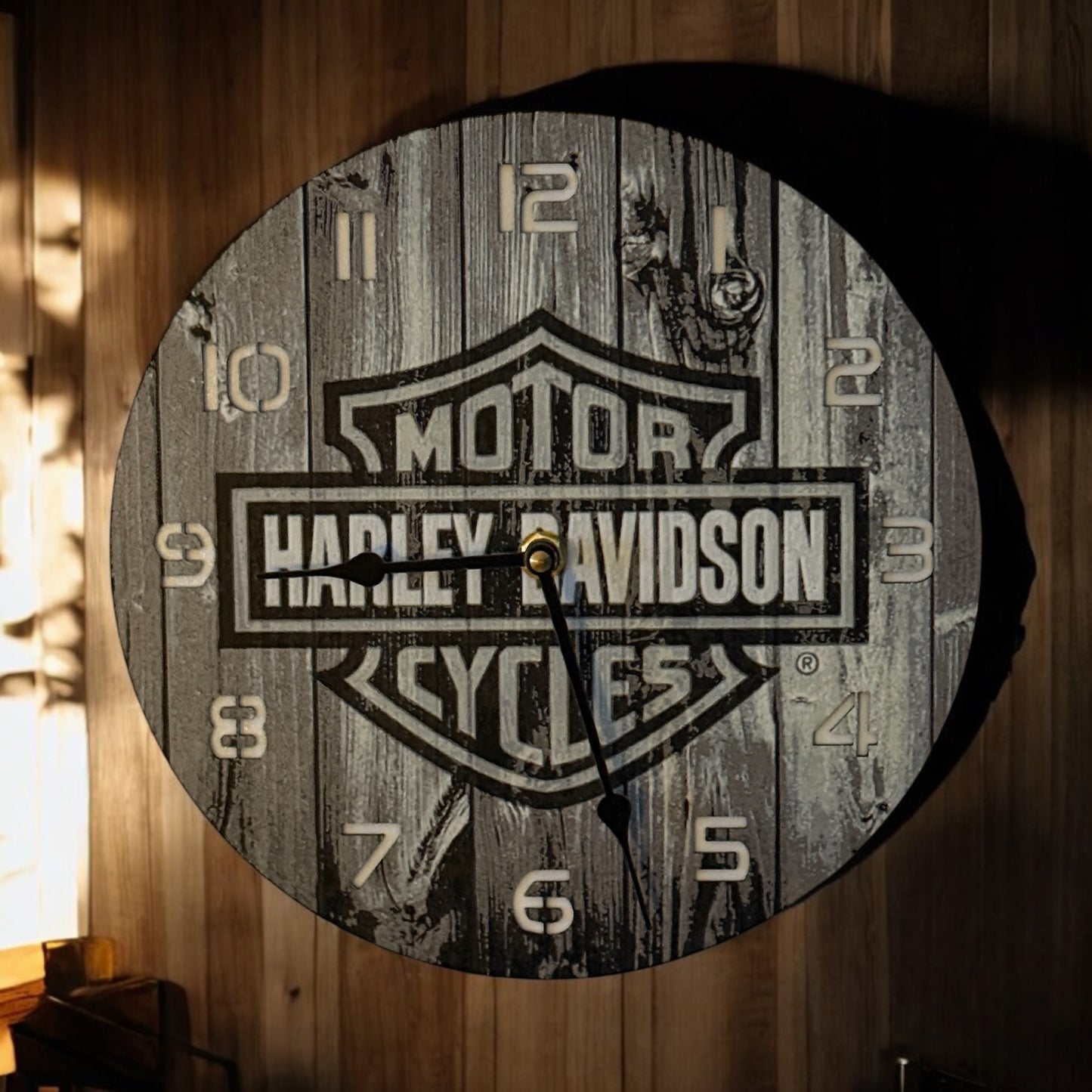 Harley Davidson Clock