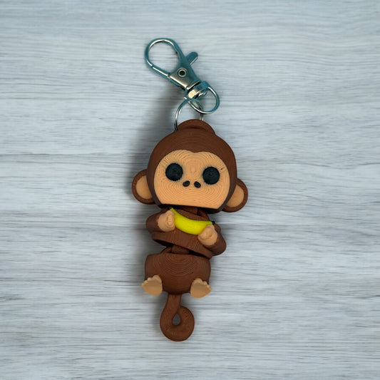 Mini Monkey Bag Charm