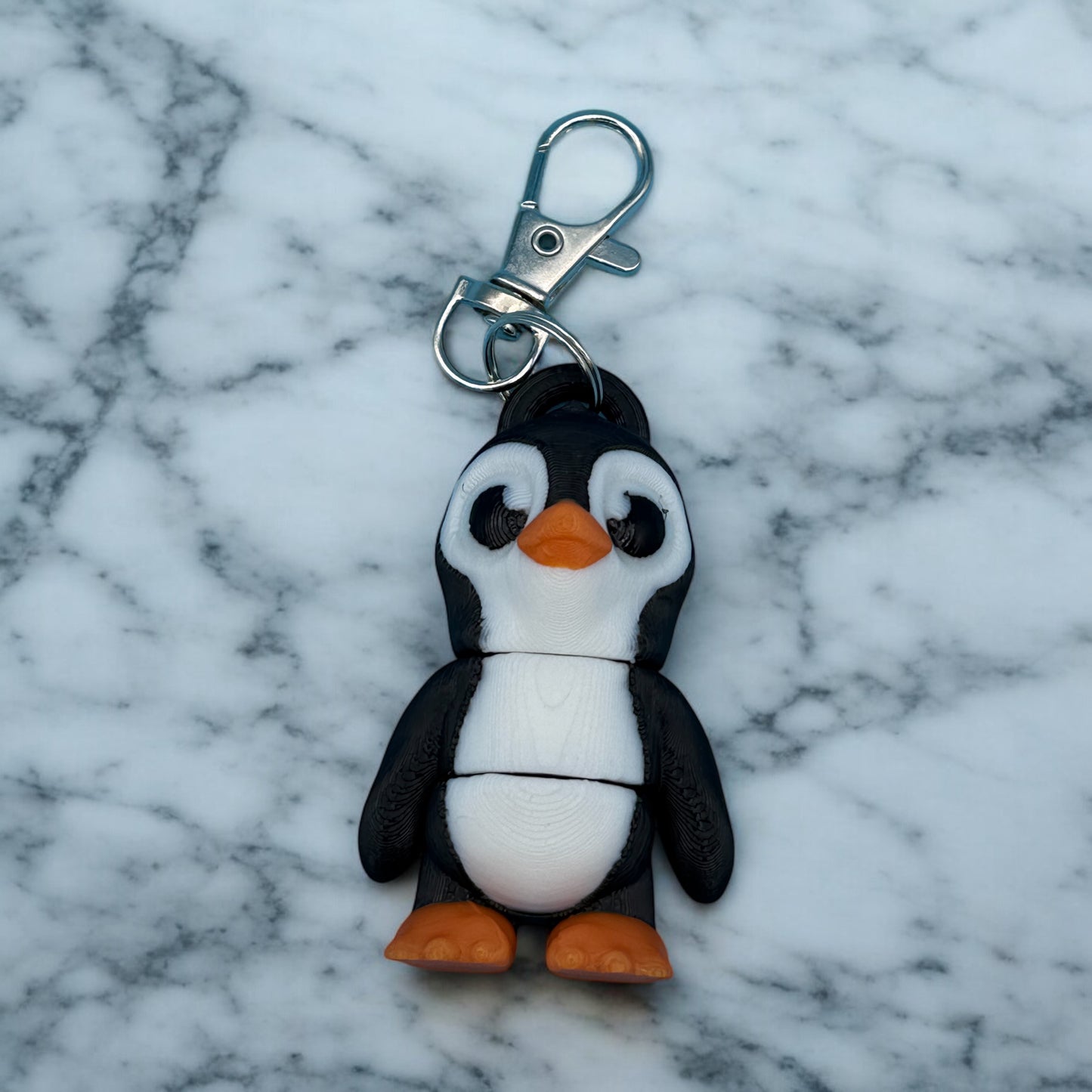 Mini Standing Penguin Bag Charm