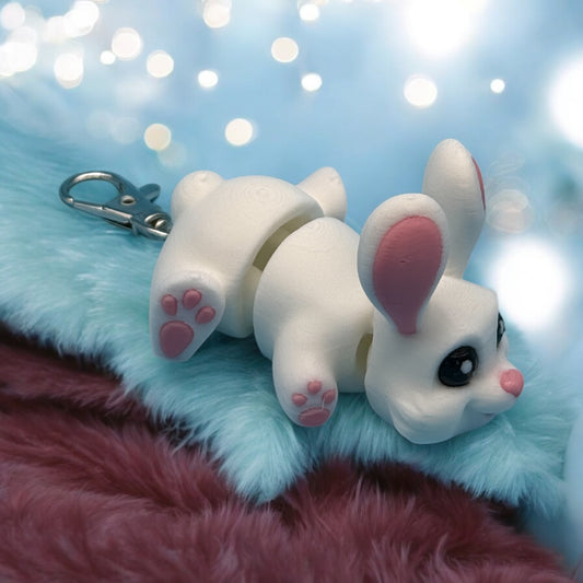 Mini Little Bunny Bag Charm