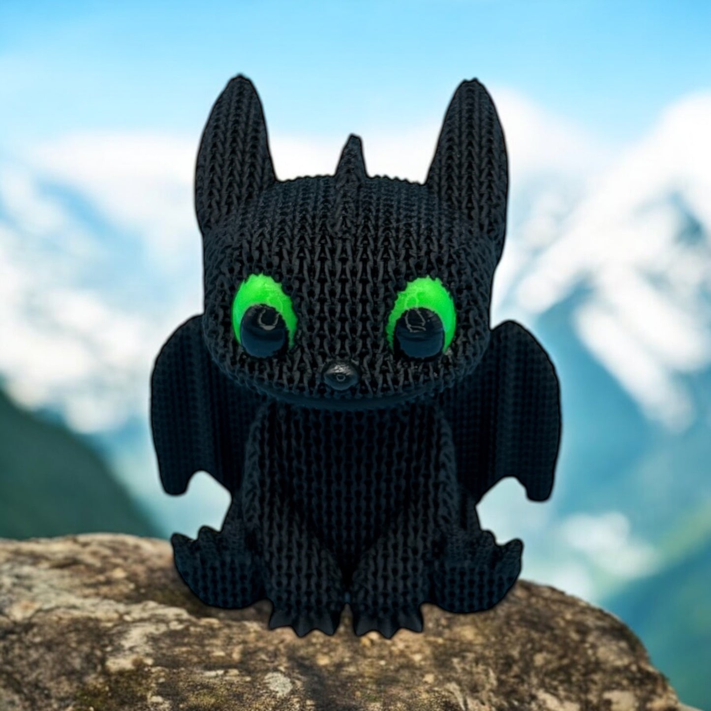 Crocheted Toothless