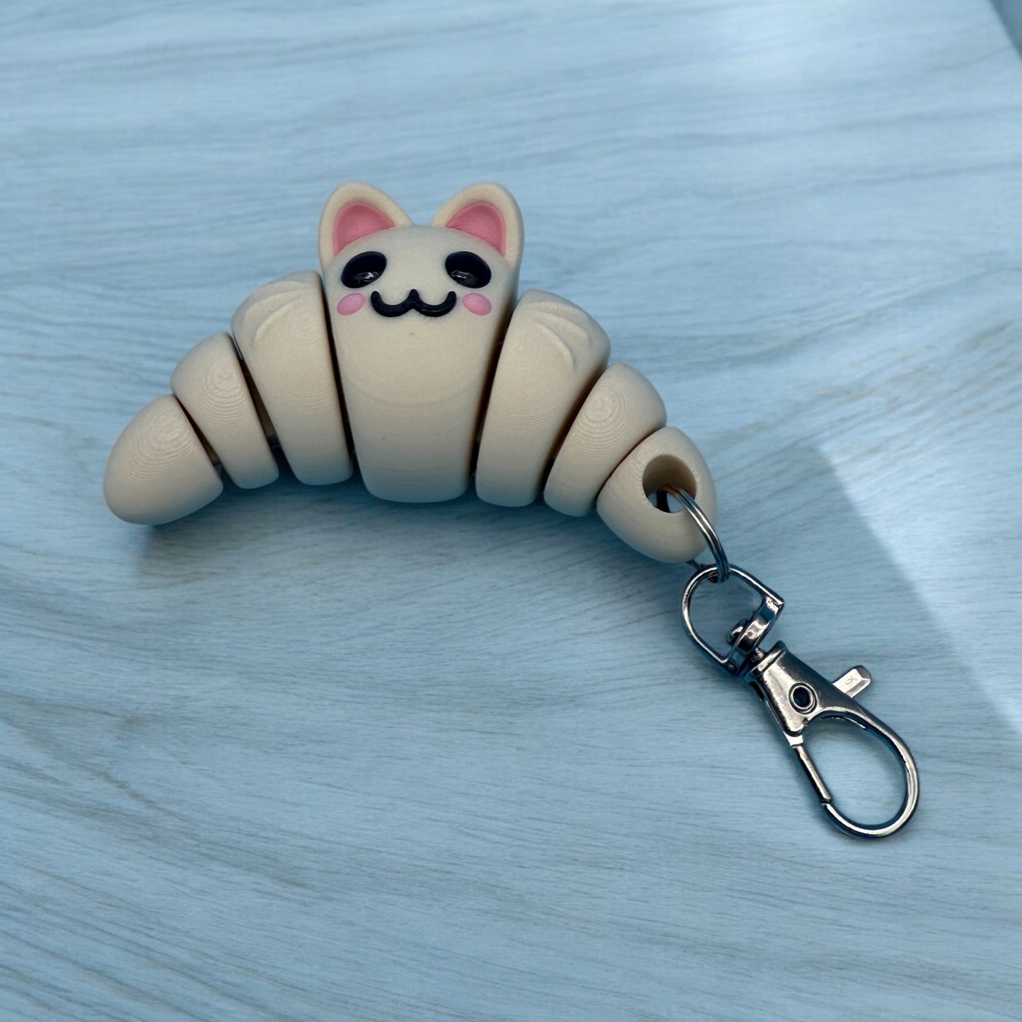 Cat-ssant Keychain