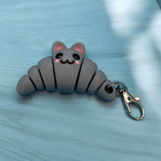 Cat-ssant Keychain