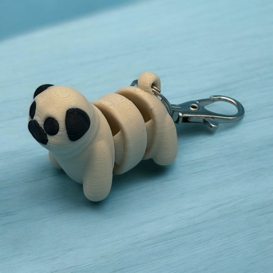 Baby Pug Bag Charm