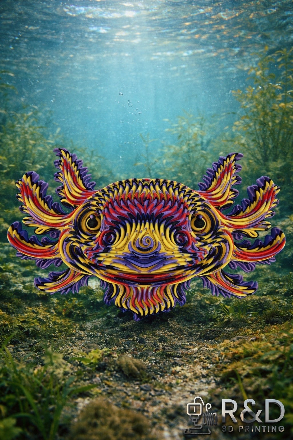 Axolotl Wall Hanging