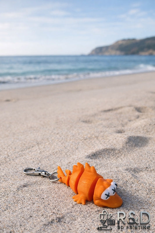 Dead 3 Eyed Fish Bag Charm