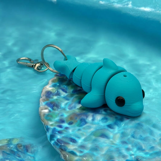 Baby Dolphin Bag Charm