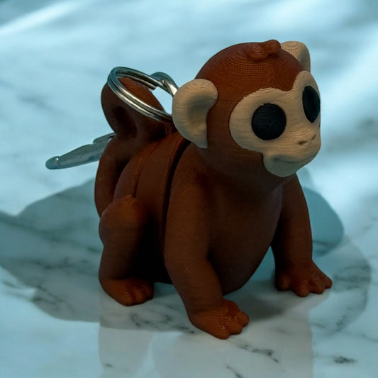 Baby Monkey Bag Charm