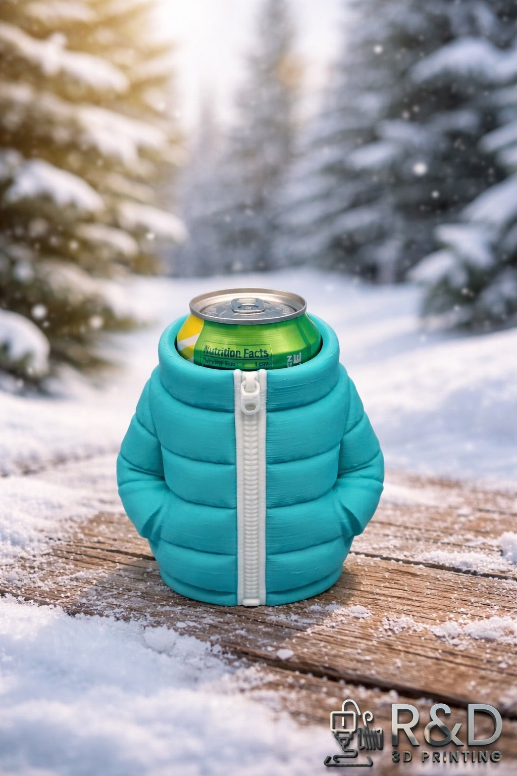Puffer Jacket Can Holder