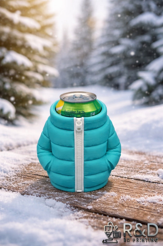 Puffer Jacket Can Holder