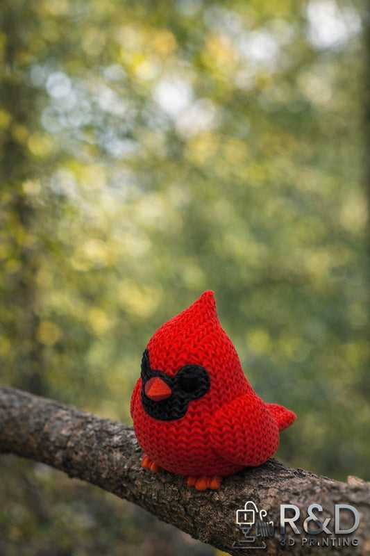 Crocheted Cardinal