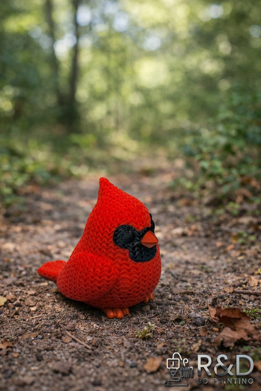 Crocheted Cardinal