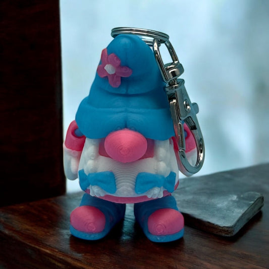 Female-Gnome Bag Charm