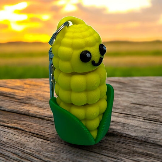 Corn on the Cob Bag Charm