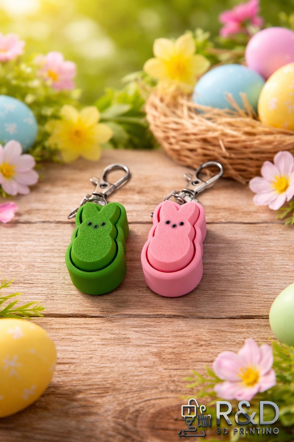 Peep Clicker Bag Charm