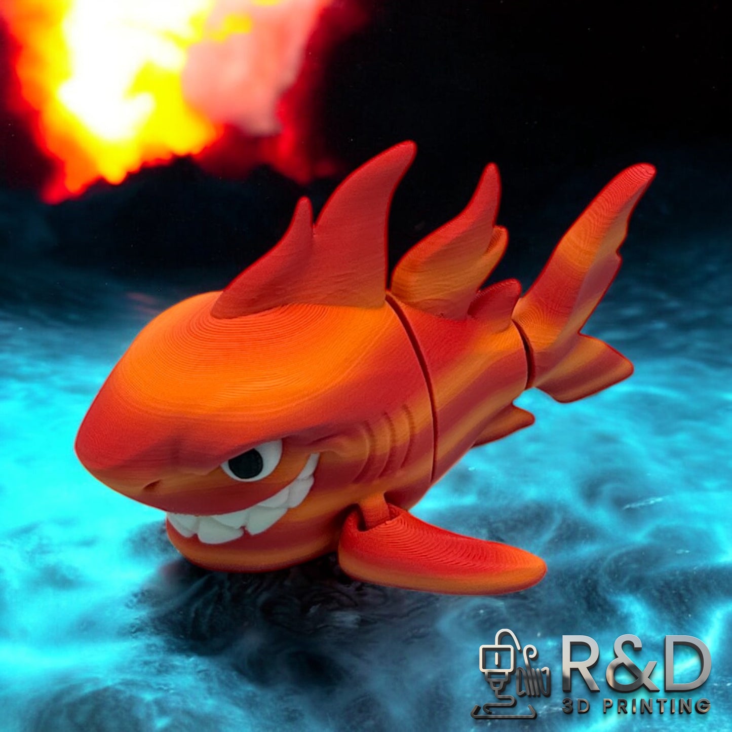 Elemental Fire Shark
