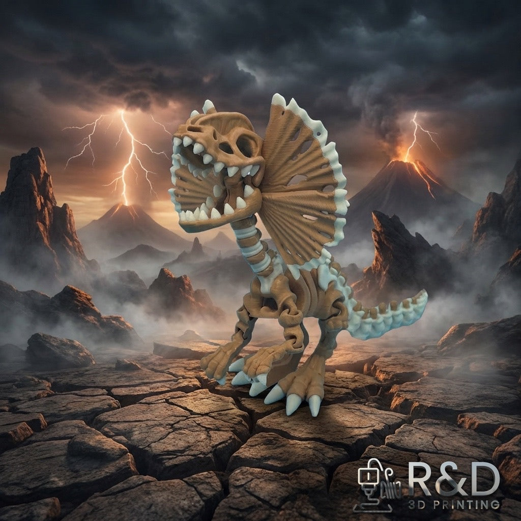 Skeleton Dilophosaurus