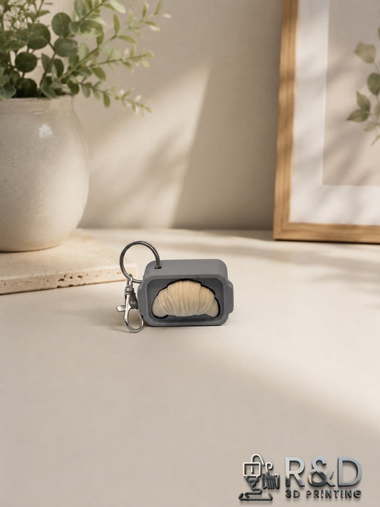 Croissant Clicker Bag Charm