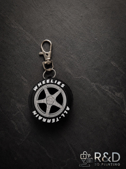 Wheelies Clicker Bag Charm