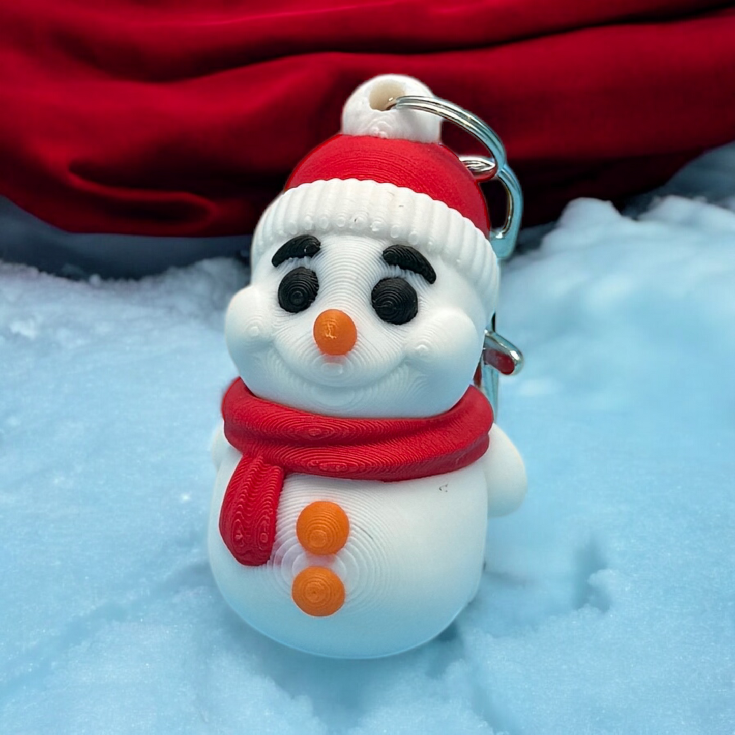 Snowman Bag Charm