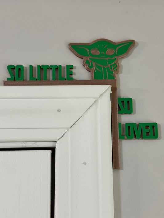 Baby Yoda Door Corner