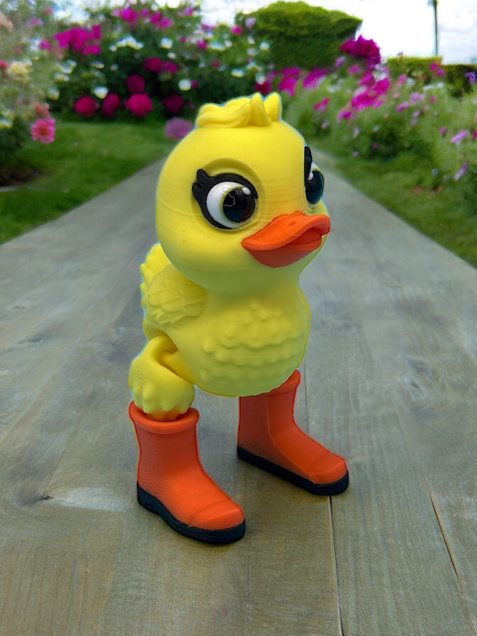 Duck with Boots