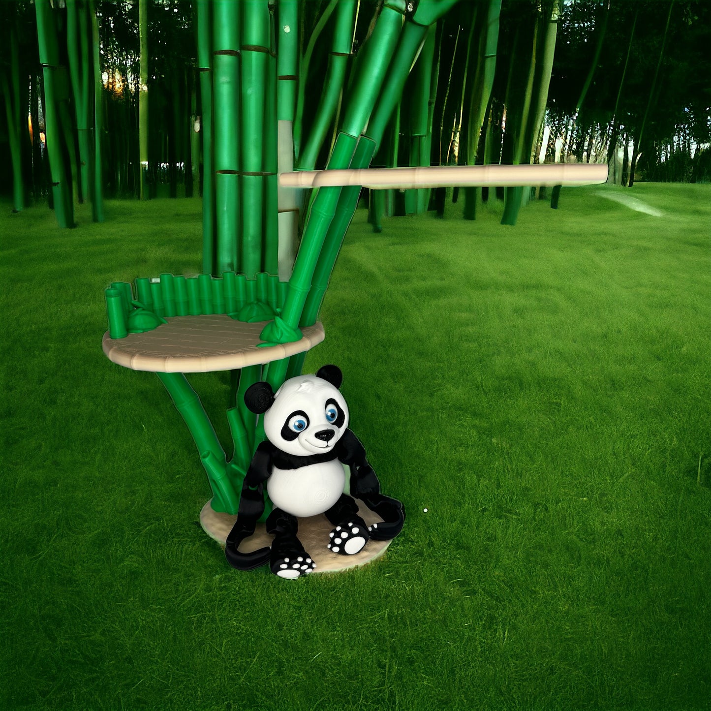 Panda w/ Stand