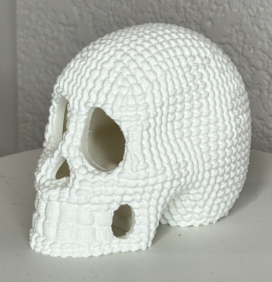 Crocheted Skull