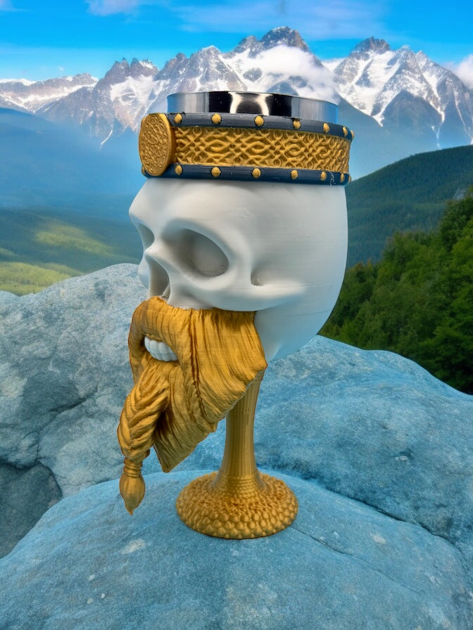 Celtic King Skull Chalice