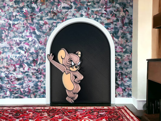 Tom & Jerry Decorative Wall Hole