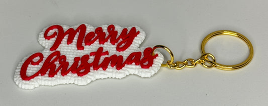 Merry Christmas Keychain