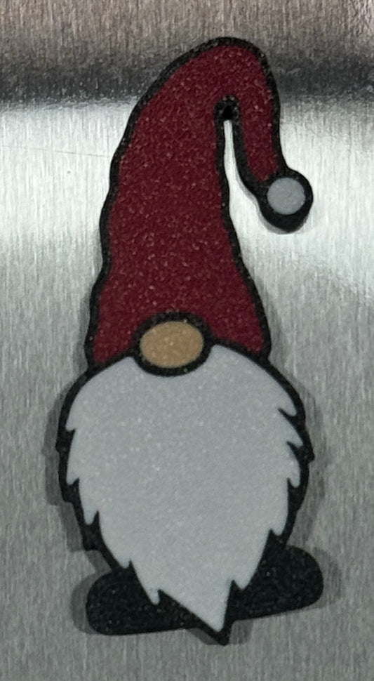 Santa Gnome Magnet