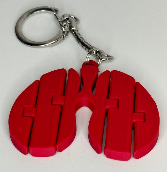 Lungs Keychain