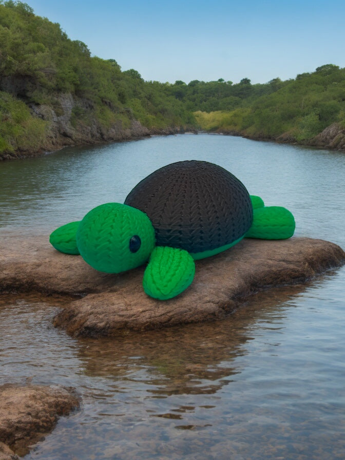 Crocheted Turtle