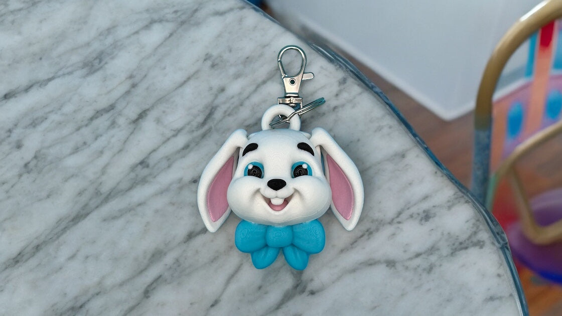 Honey Bunny Keychain