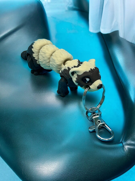 Mini Ferret Keychain