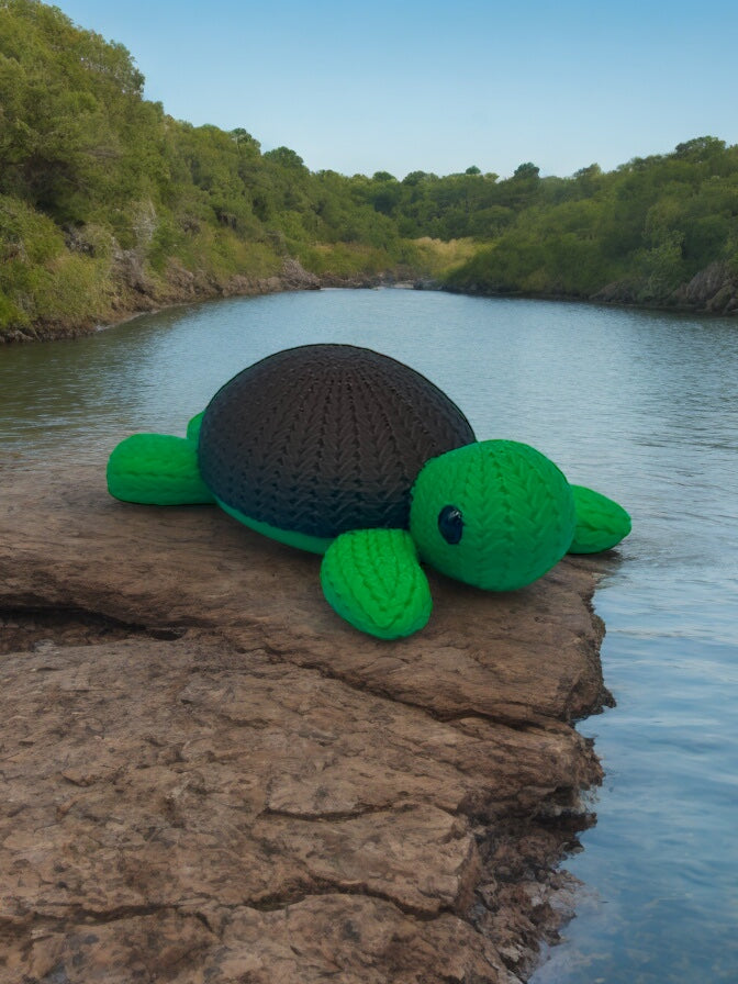 Crocheted Turtle