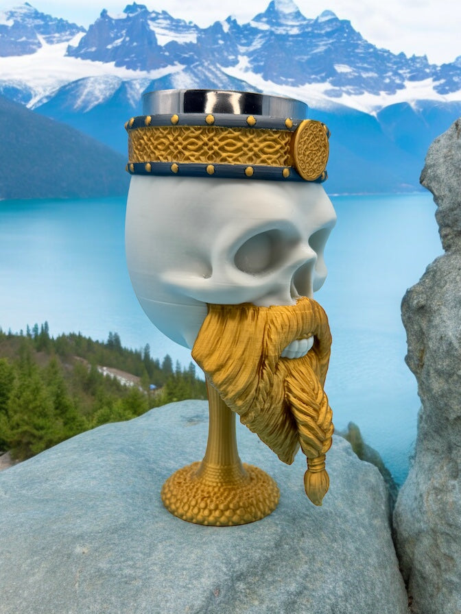 Celtic King Skull Chalice