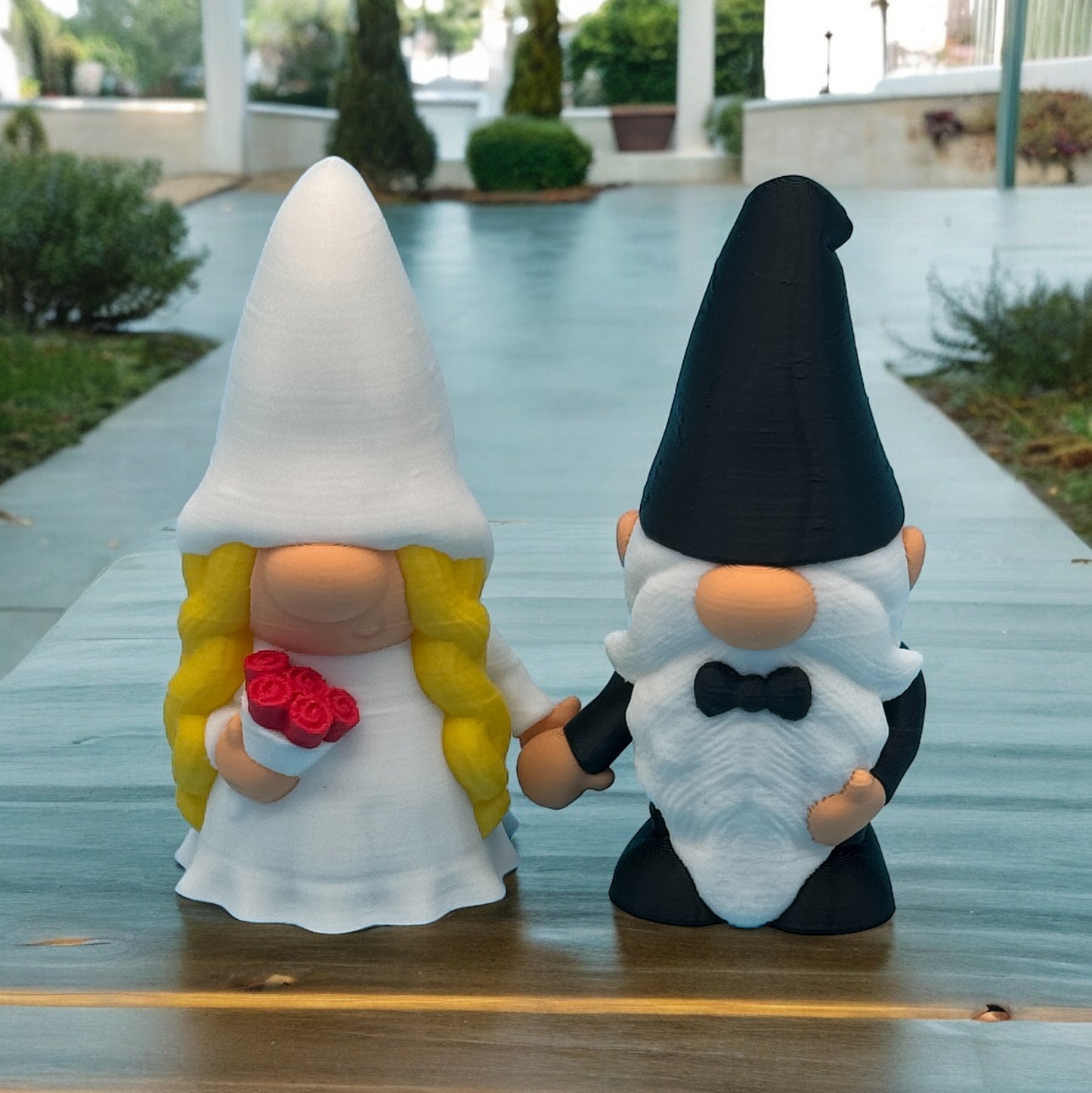 Bride & Groom Gnomes