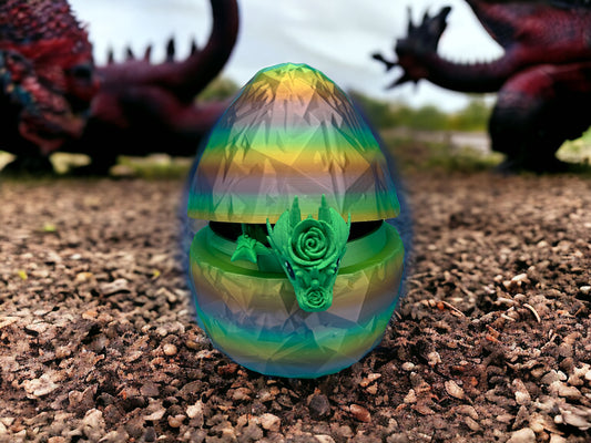 Crystalized Dragon Egg w/ Dragon