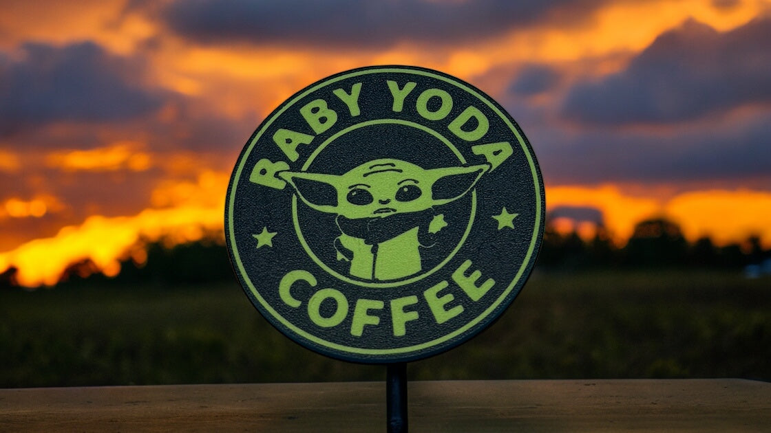 Yoda Coffee Magnet