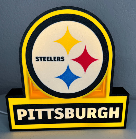 Pittsburg Steelers Light Box